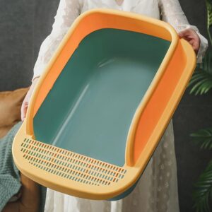 Detachable High Sided Super Large Cat Litter Box