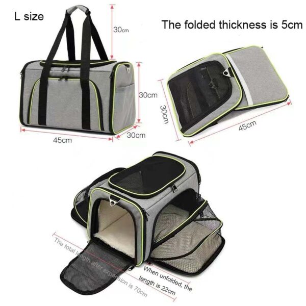 4 opening doors Pet Carrier Bag