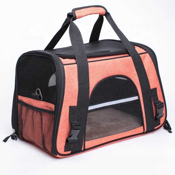 2 Entrance Pet Carrier for Small Cats Dogs