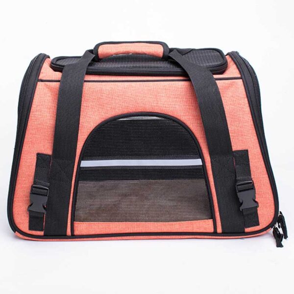 2 Entrance Pet Carrier for Small Cats Dogs