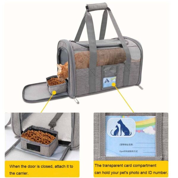 super large pet carrier up to 15lbs Airline approval