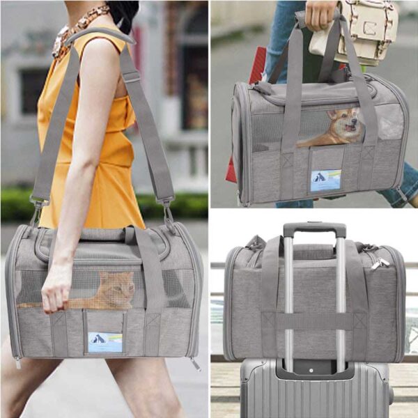 super large pet carrier up to 15lbs Airline approval