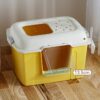 Super Large enclosed cat litter box